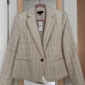Ann Taylor Tweed Jacket Size 8 NWT